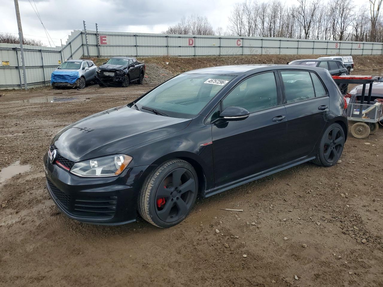 2015 Volkswagen Gti VIN 3VW4T7AU0FM051522 photo 1