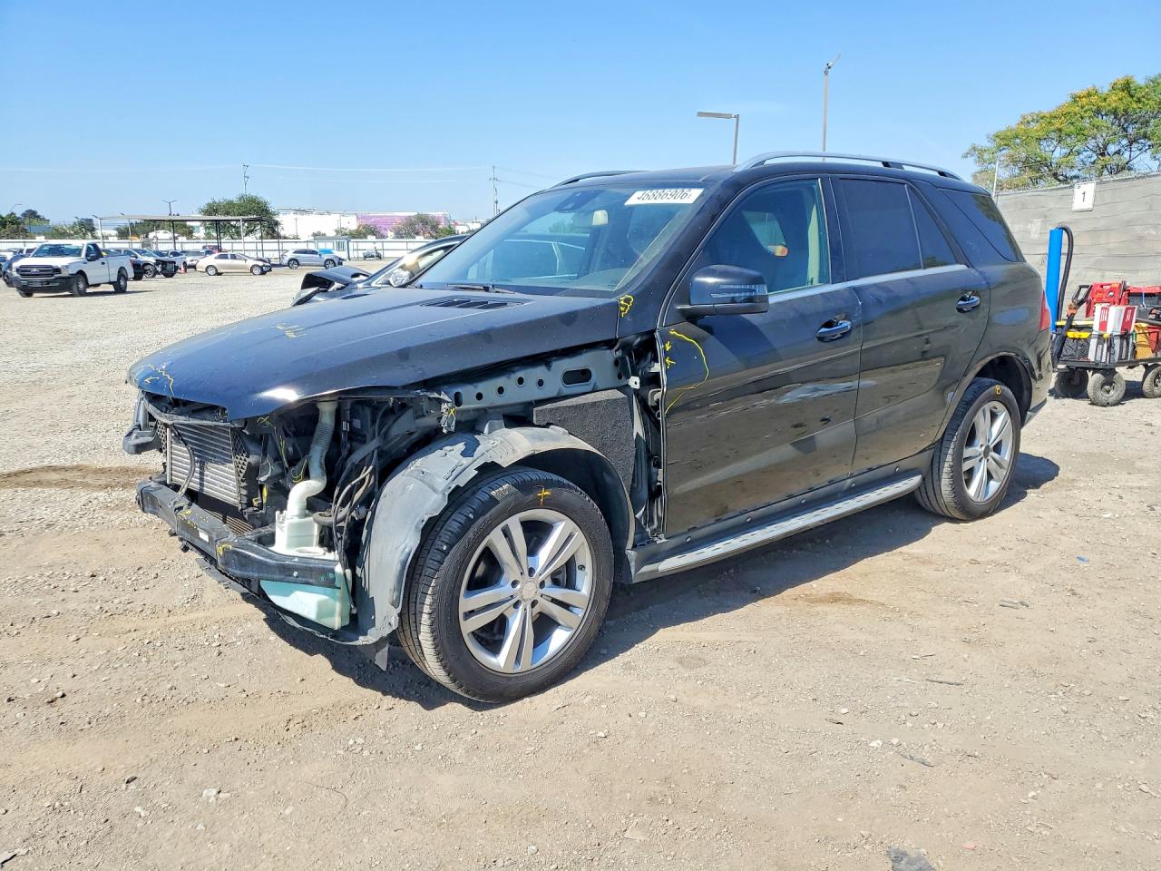 2014 Mercedes-Benz M-class VIN 4JGDA2EB4EA318673 photo 1