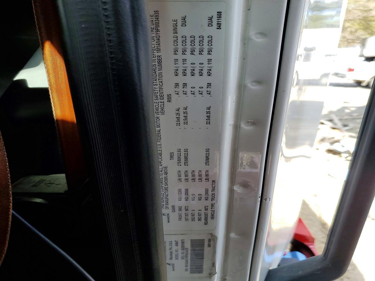2023 MACK All other VIN 1M1AN4GY9PM034935 photo 10