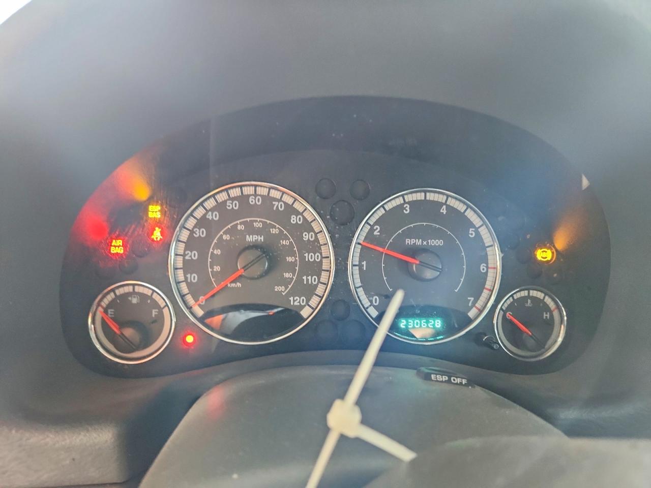 2007 Jeep Liberty VIN 1J4GL58K77W713312 photo 9