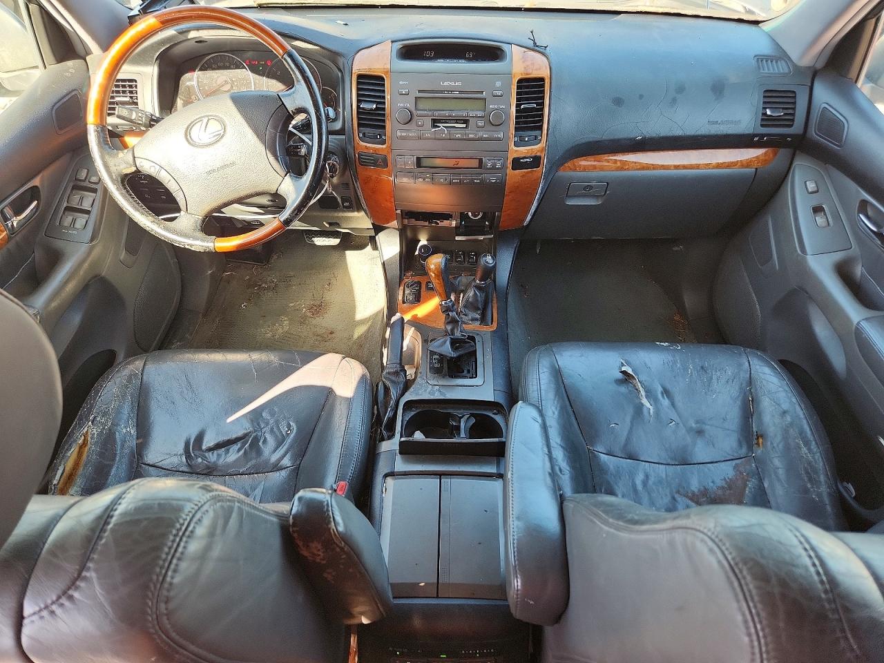 2003 Lexus Gx 470 bas VIN JTJBT20X130014449 photo 8
