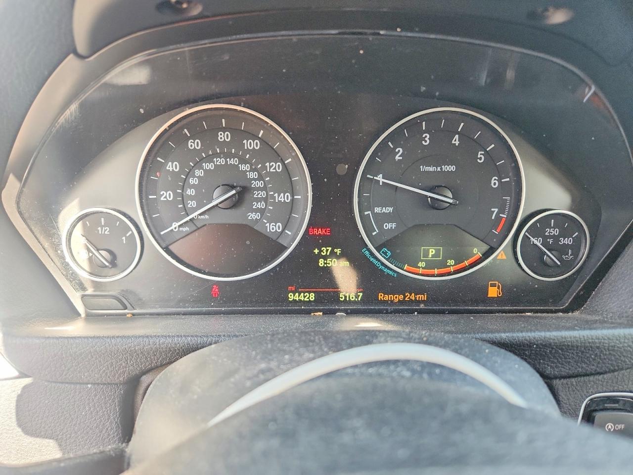 2014 BMW 3 series VIN WBA3B5G52ENS08183 photo 9