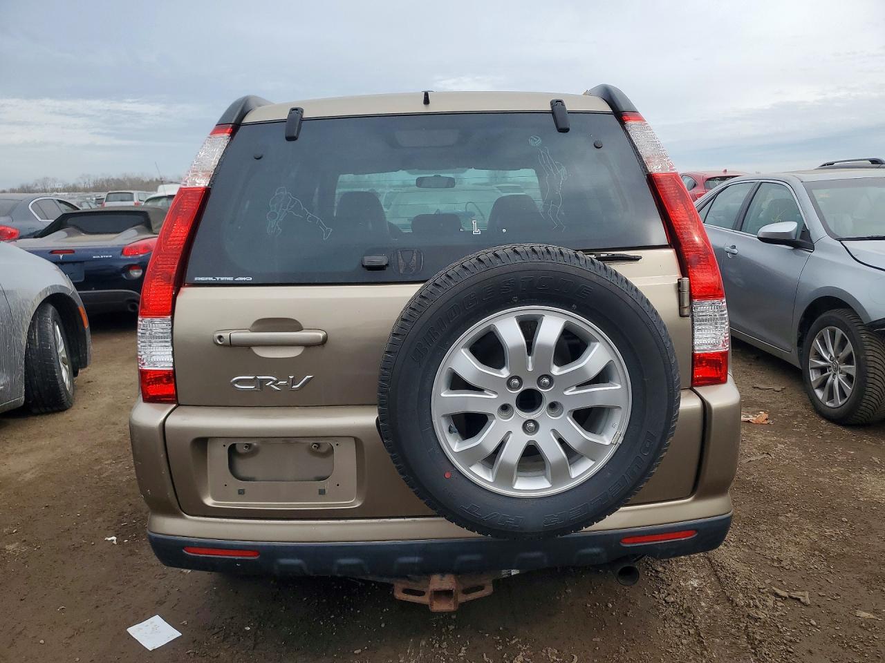 2006 Honda Crv VIN JHLRD78996C024413 photo 6