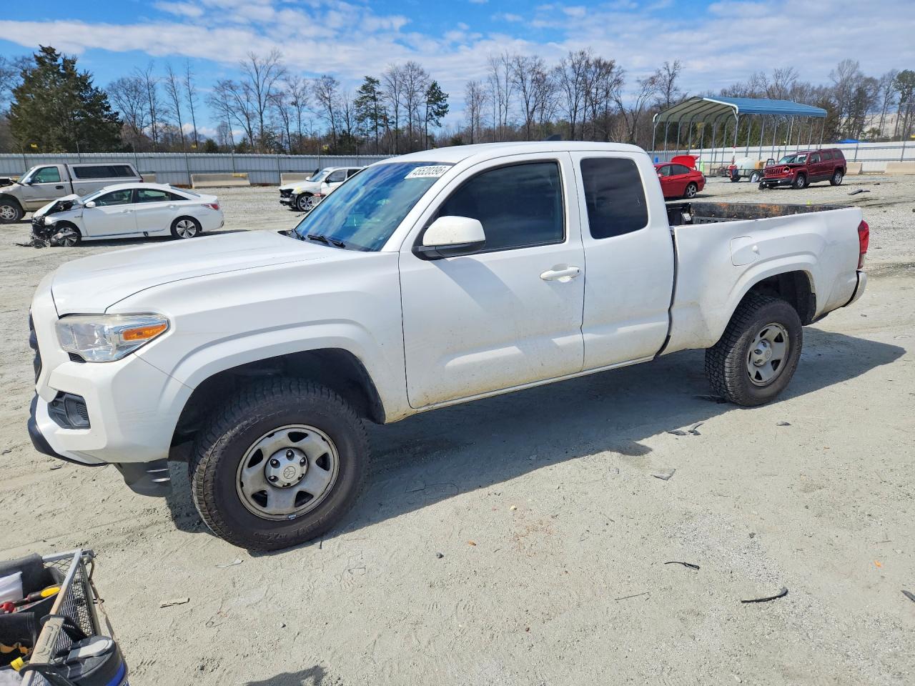 2019 Toyota Tacoma sr VIN 5TFRZ5CN5KX081251 photo 1