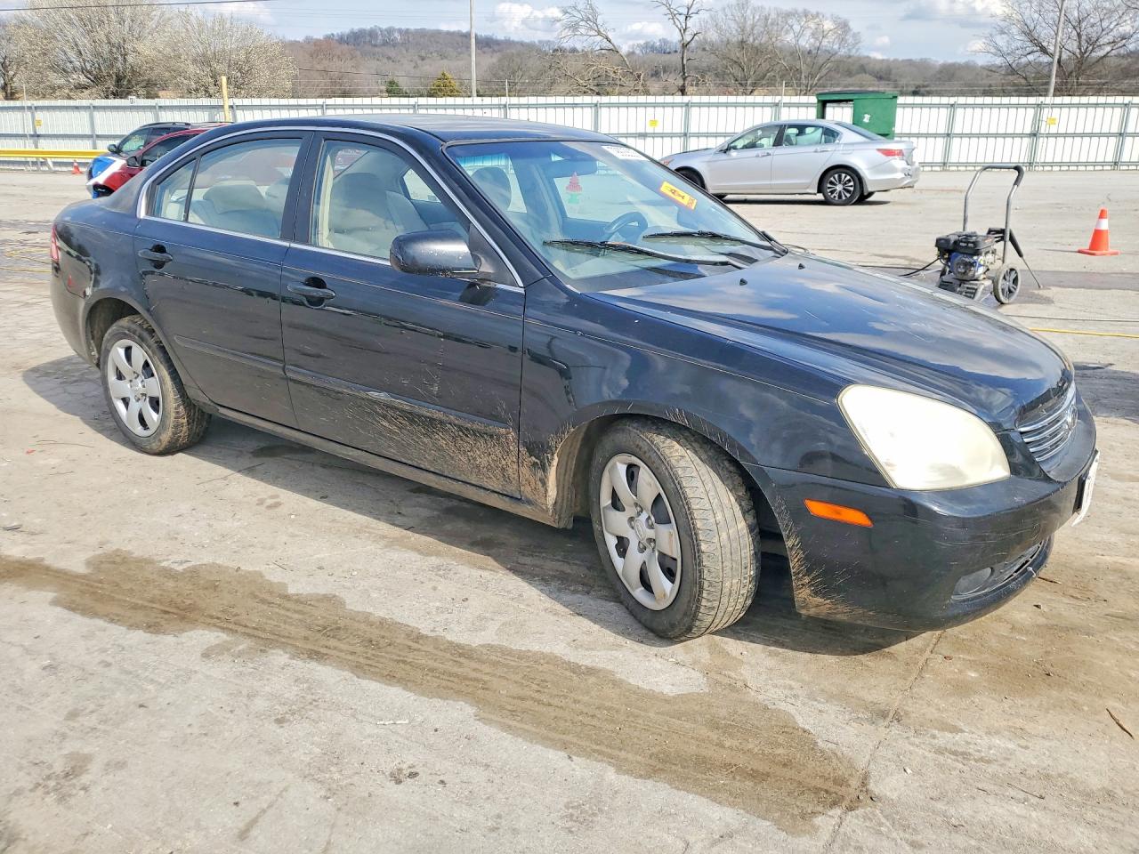 2008 Kia Optima VIN KNAGE123485221447 photo 4