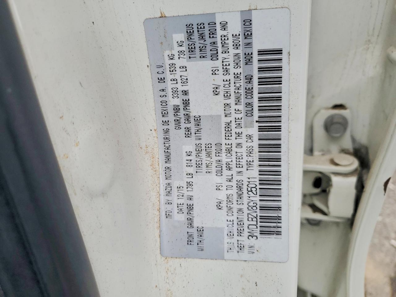 2016 Scion Ia VIN 3MYDLBZV8GY125011 photo 12