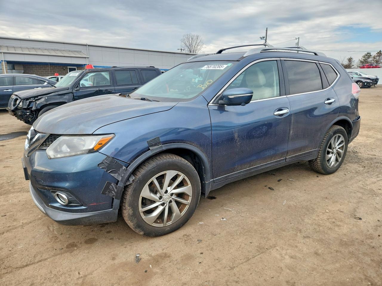 2014 Nissan Rogue sl VIN 5N1AT2MV4EC796914 photo 1