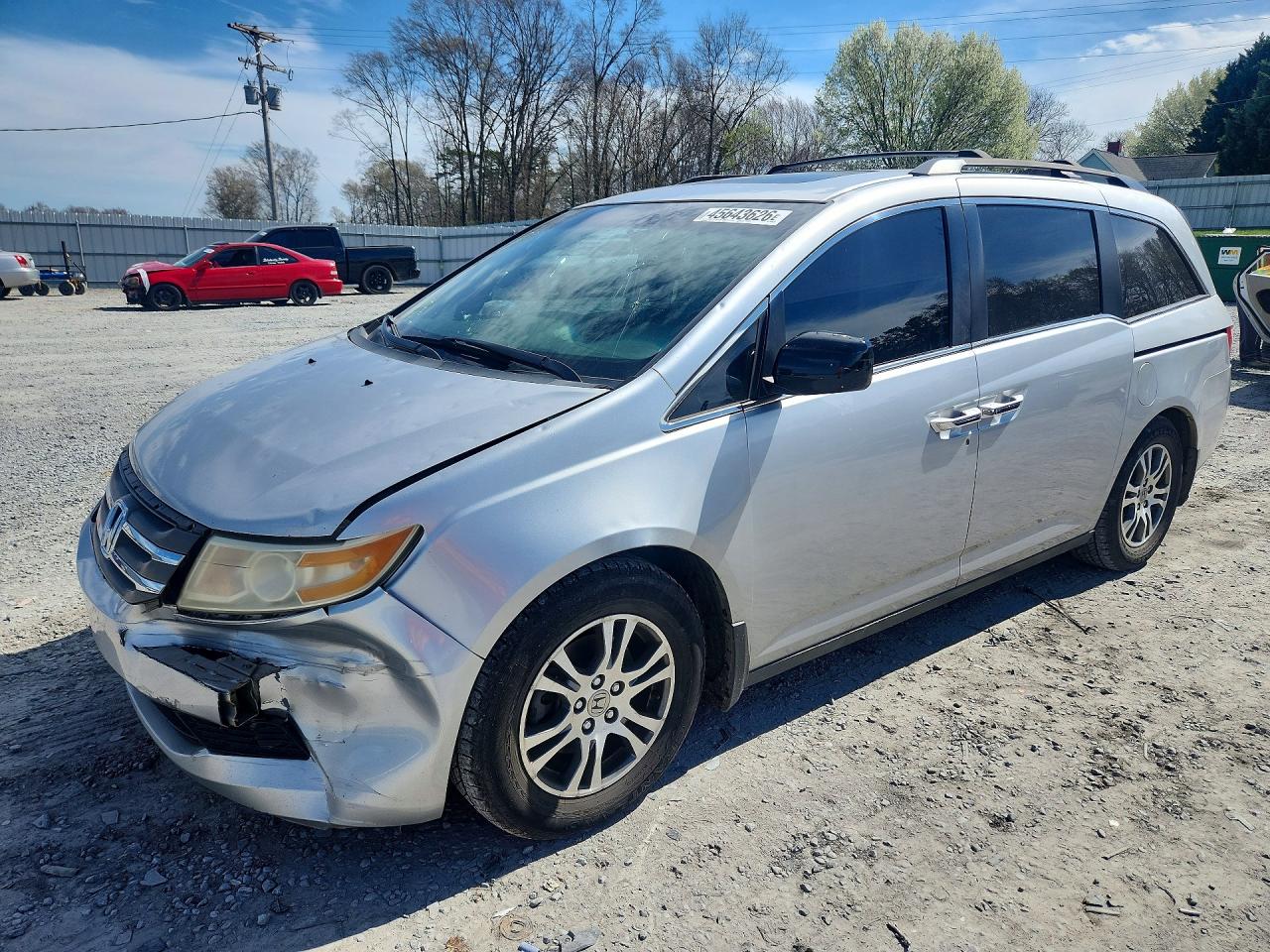 2012 Honda Odyssey ex VIN 5FNRL5H69CB121104 photo 1