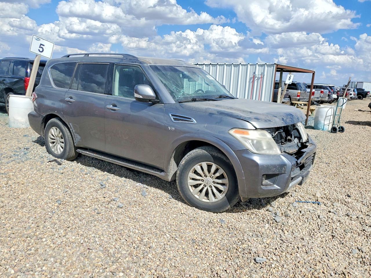 2017 Nissan Armada VIN JN8AY2ND5H9007686 photo 4