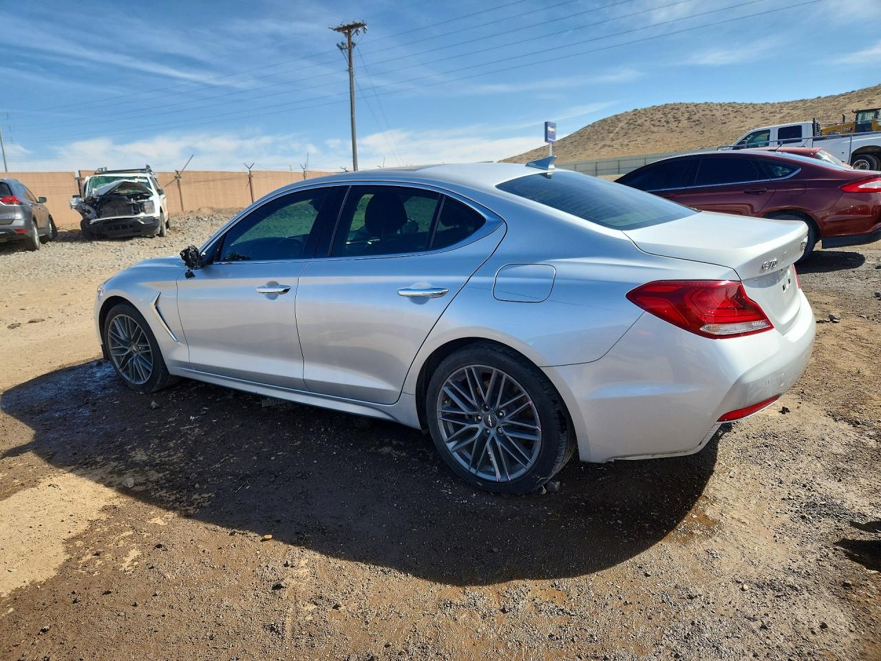 2019 Genesis G70 VIN KMTG34LA3KU020970 photo 2