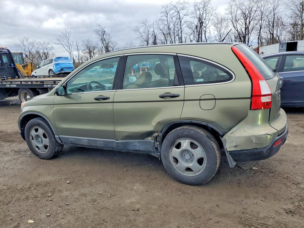 2008 Honda Crv VIN 5J6RE48338L027535 photo 2