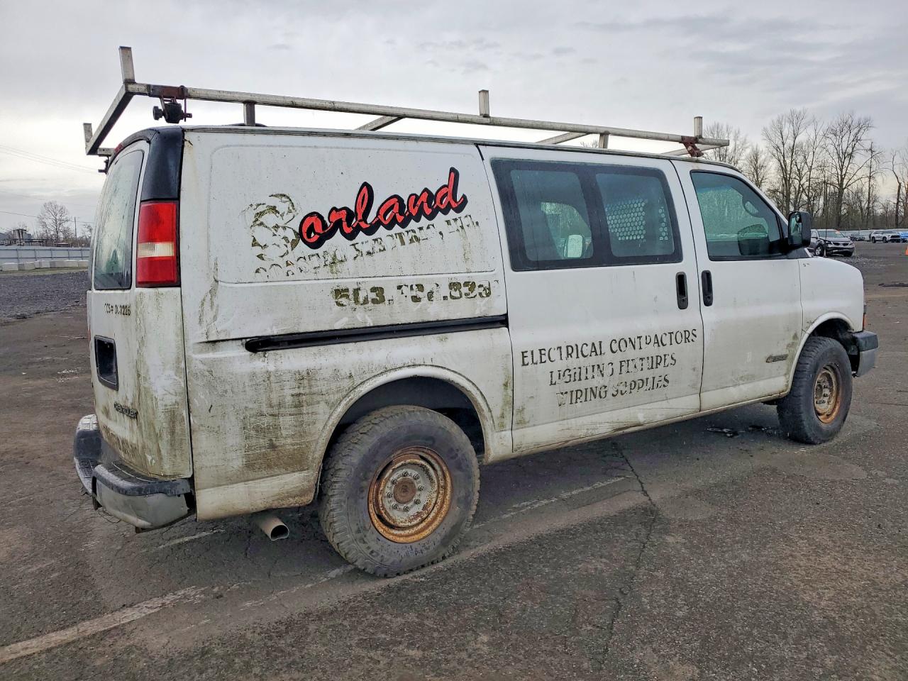 2006 CHEVROLET Express VIN 1GCHG35U861119767 photo 3