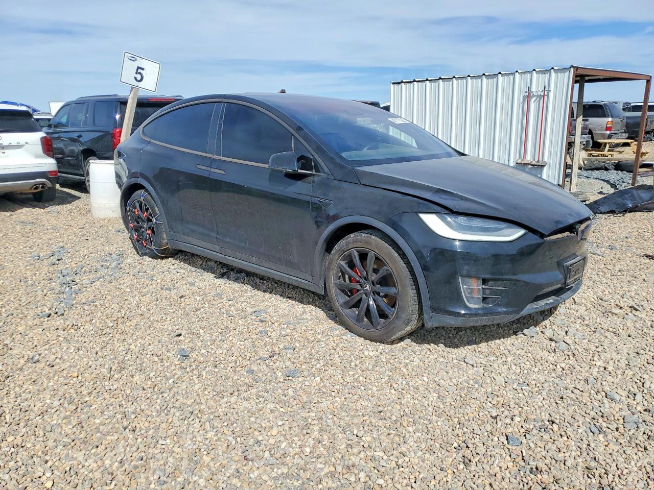2020 TESLA Model x VIN 5YJXCDE4XLF303429 photo 4