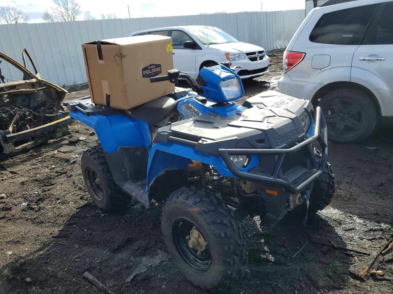2019 Polaris Atv VIN 4XASEA573KA621405 photo 1