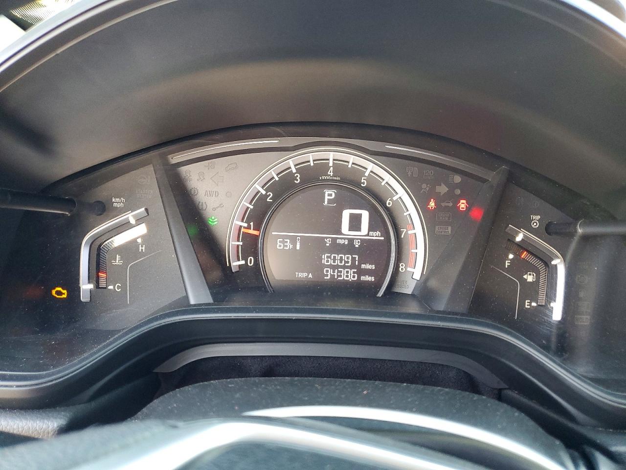 2018 Honda Crv VIN 2HKRW6H38JH226721 photo 9