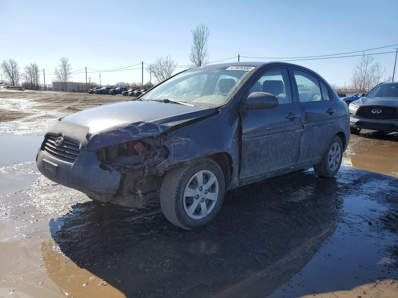 2009 Hyundai Accent VIN KMHCN45C89U348557 photo 1