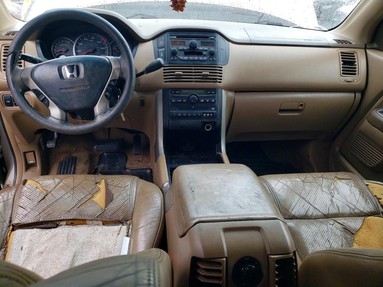 2004 Honda Pilot VIN 2HKYF18504H508548 photo 8