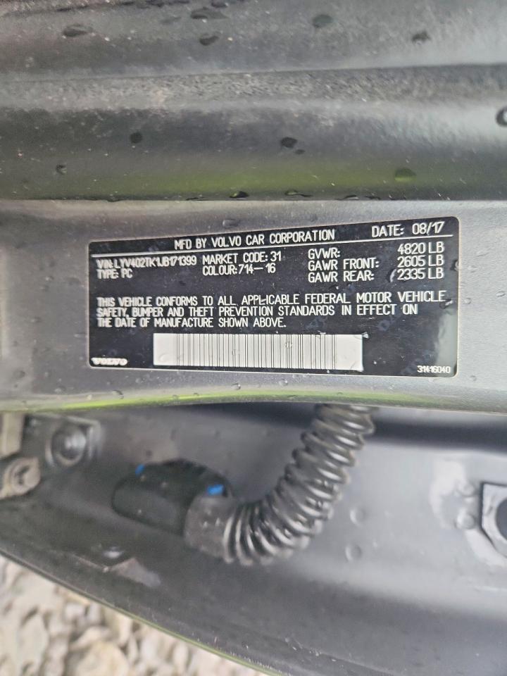 2018 Volvo S60 VIN LYV402TK1JB171399 photo 12