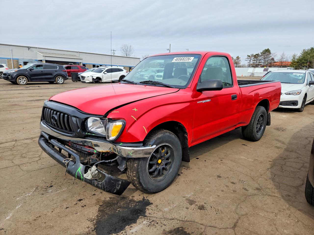 2004 Toyota Tacoma VIN 5TENL42N14Z332161 photo 1