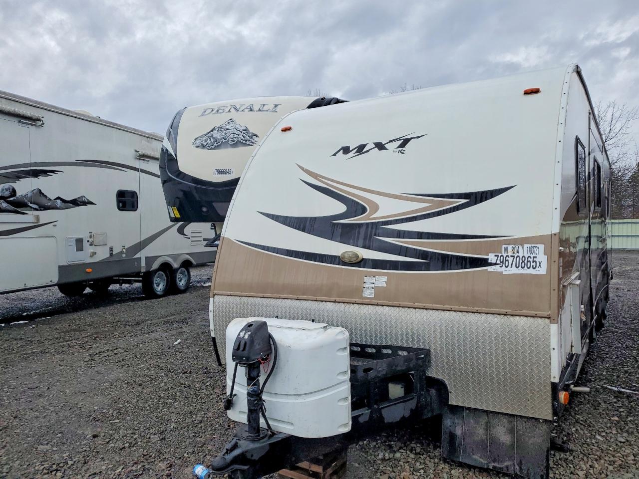 2013 KZ Travel tra VIN 4EZTG3128D8090787 photo 2