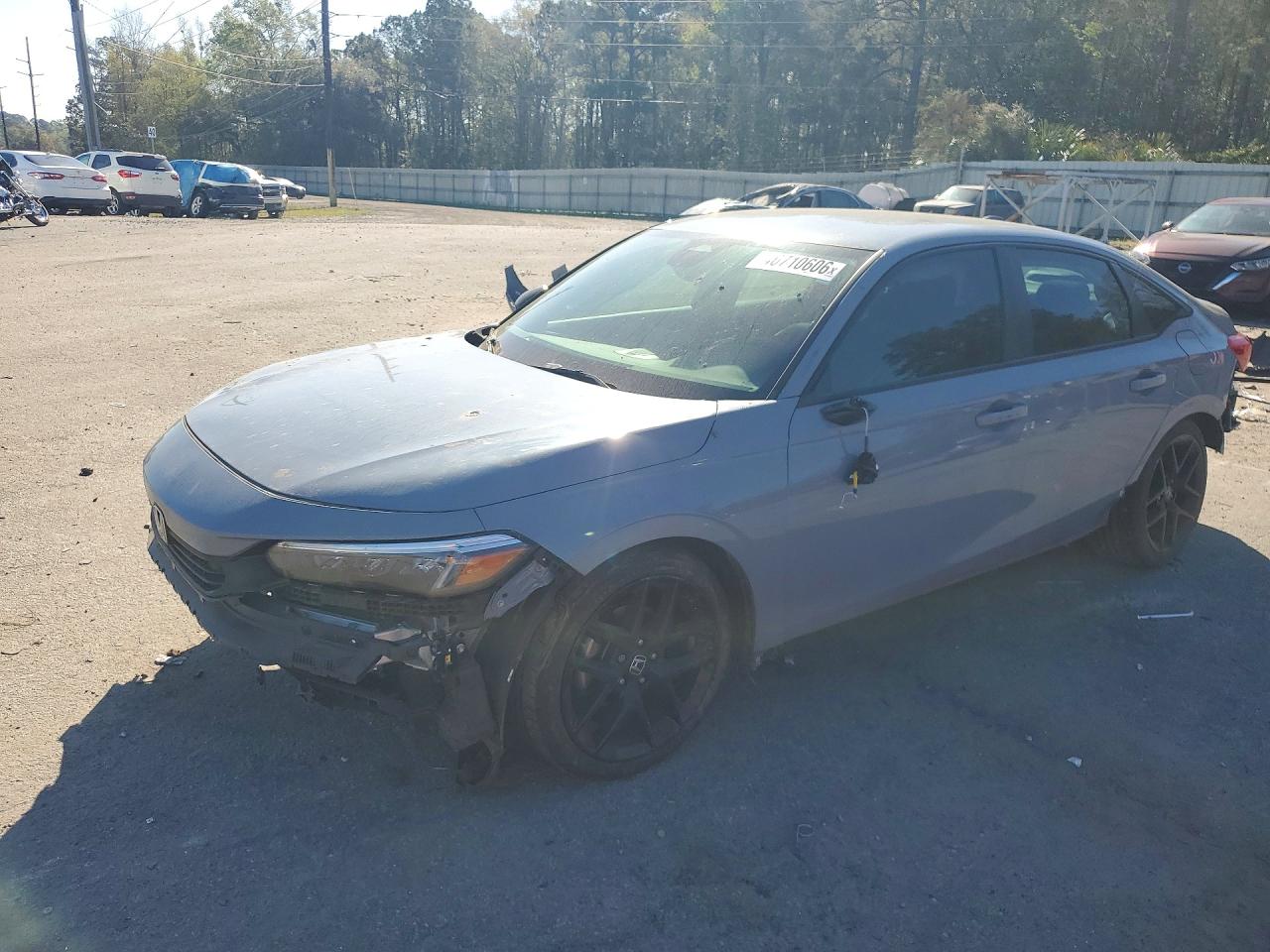 2022 Civic VIN 2HGFE2F55NH547909 photo 1