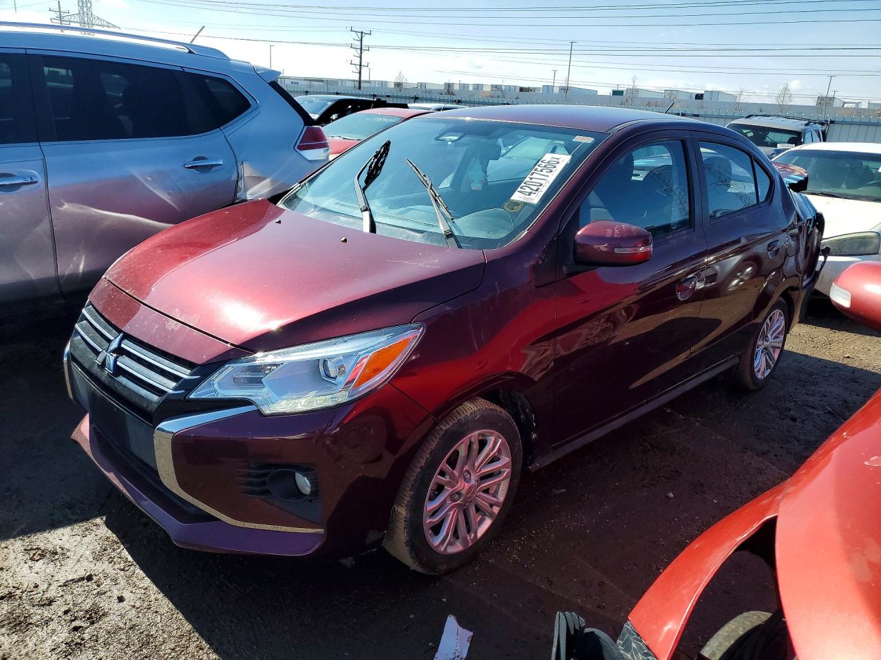 2024 Mitsubishi Mirage VIN ML32FVFJ2RHF05028 photo 1