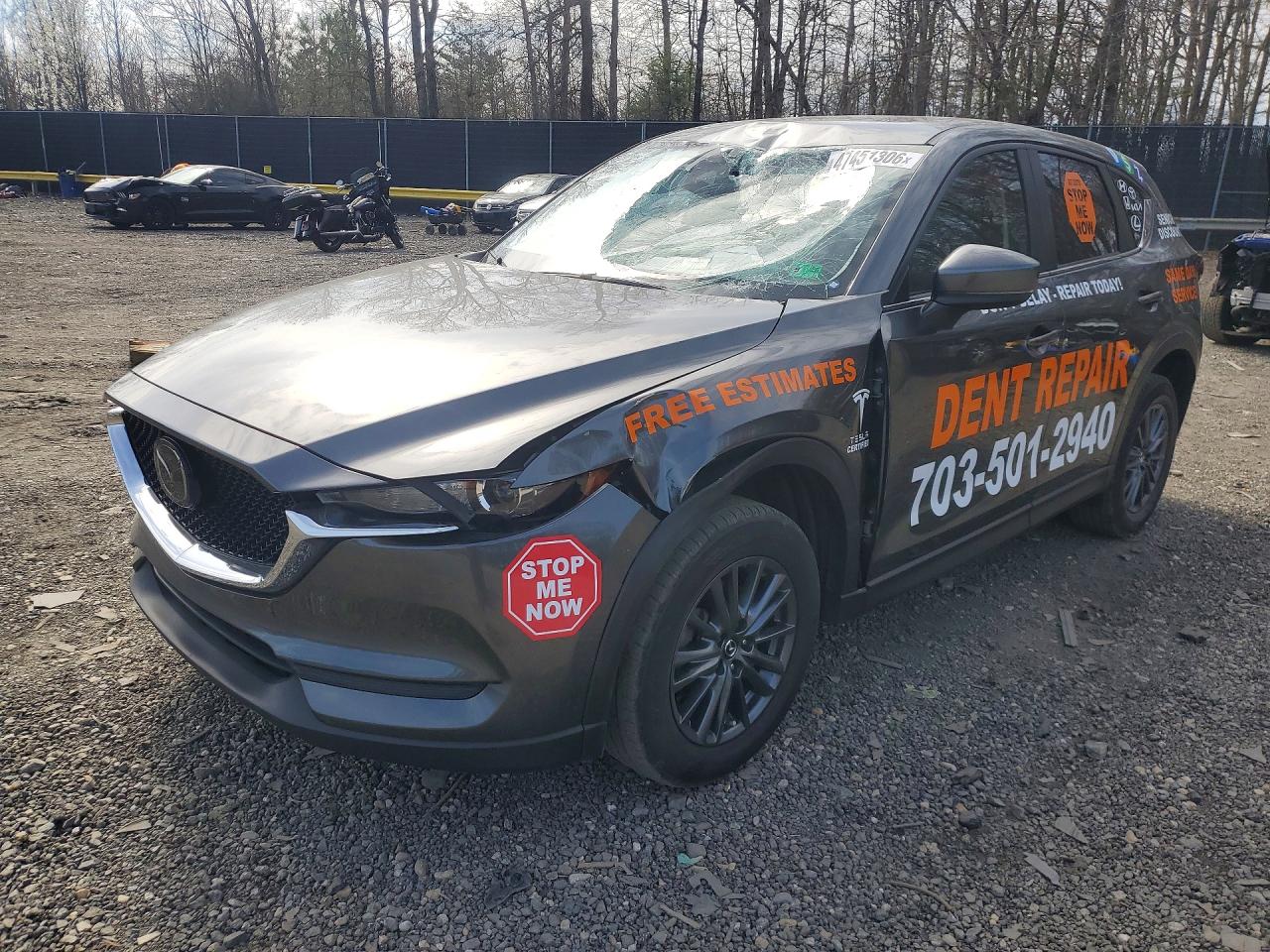 2019 MAZDA Cx-5 VIN JM3KFBCM1K0671768 photo 1