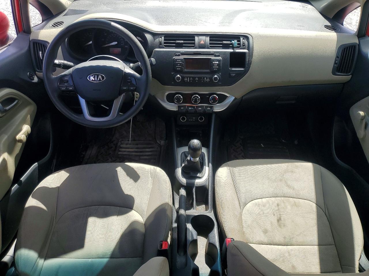 2015 Kia Rio VIN KNADM4A3XF6503866 photo 8