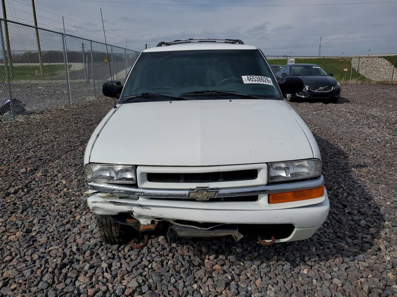 2000 CHEV Blazer VIN 1GNCT18W2YK265691 photo 5