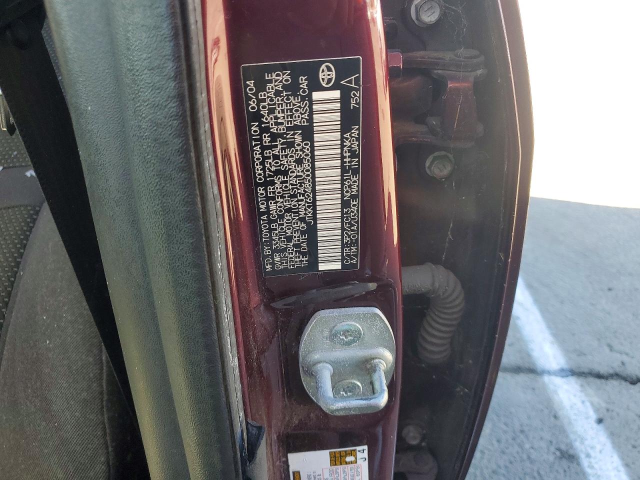2005 Scion Xa VIN JTKKT624850085060 photo 12