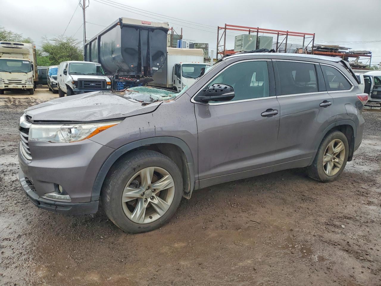 2014 Toyota Highlander VIN 5TDDKRFH2ES006335 photo 1