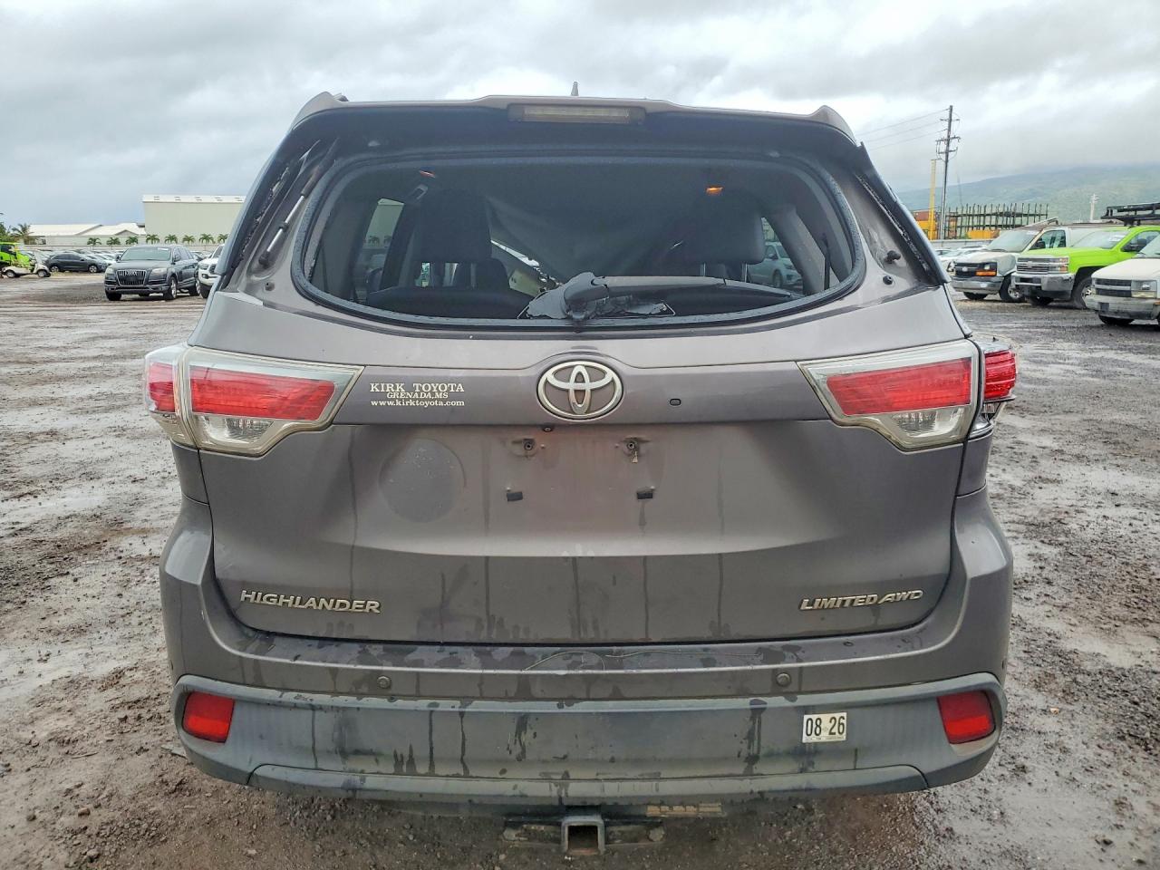 2014 Toyota Highlander VIN 5TDDKRFH2ES006335 photo 6