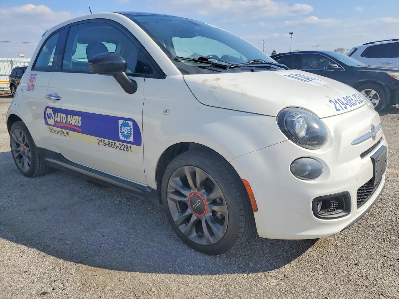 2017 Fiat 500 VIN 3C3CFFKR1HT700252 photo 4