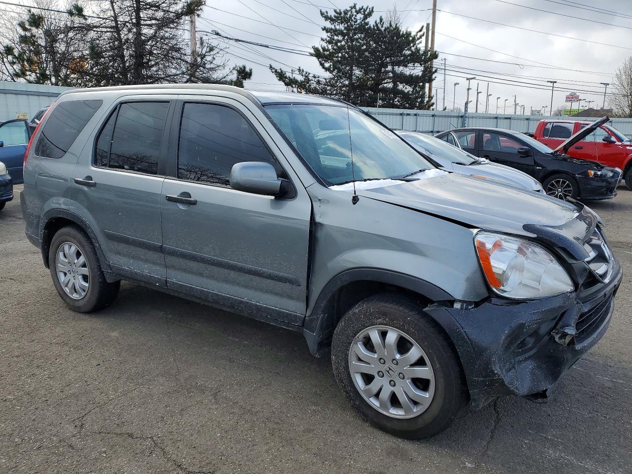 2006 Honda Crv VIN SHSRD78876U412689 photo 4