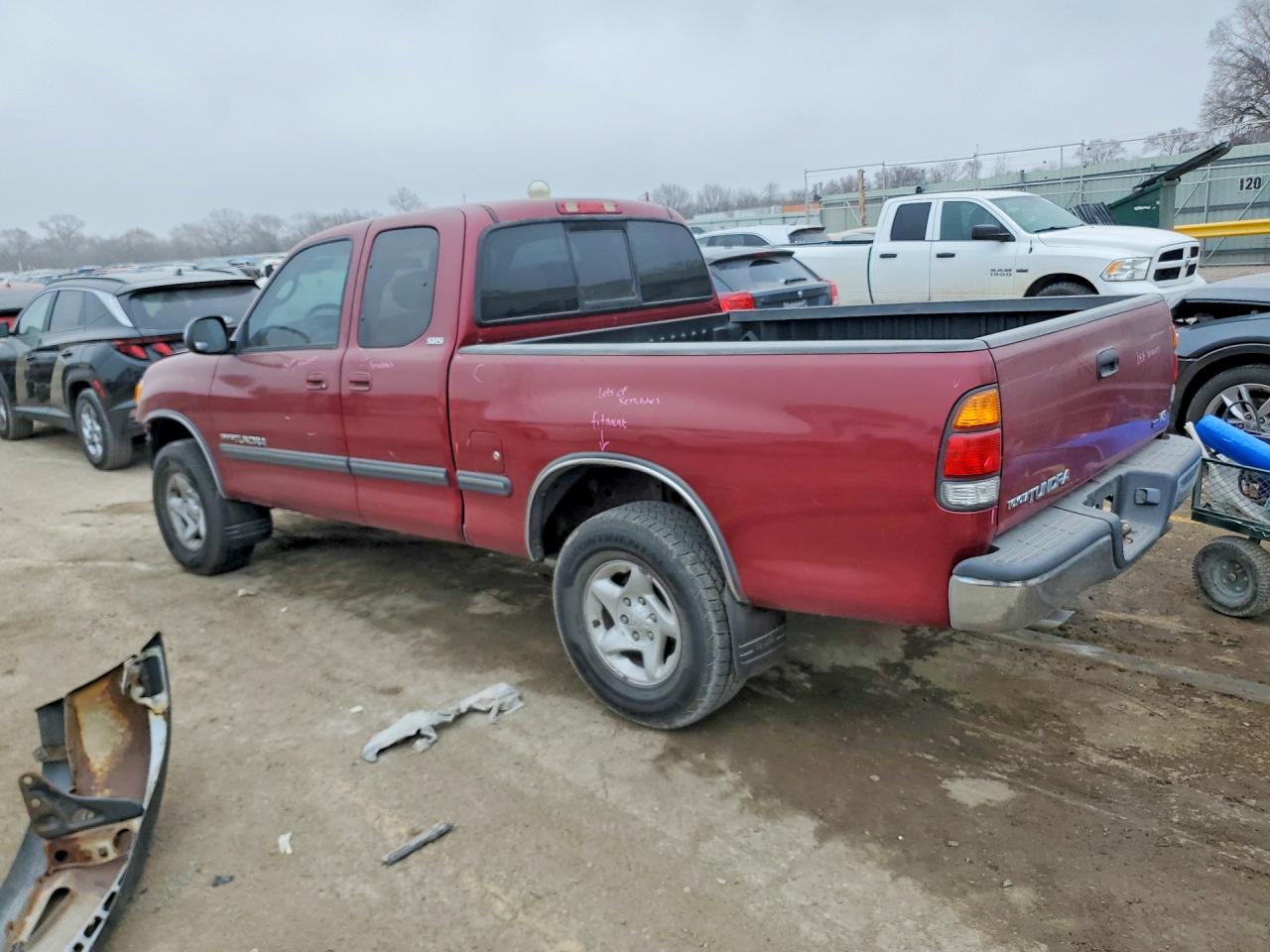 2002 Toyota Tundra VIN 5TBRT34172S331931 photo 2