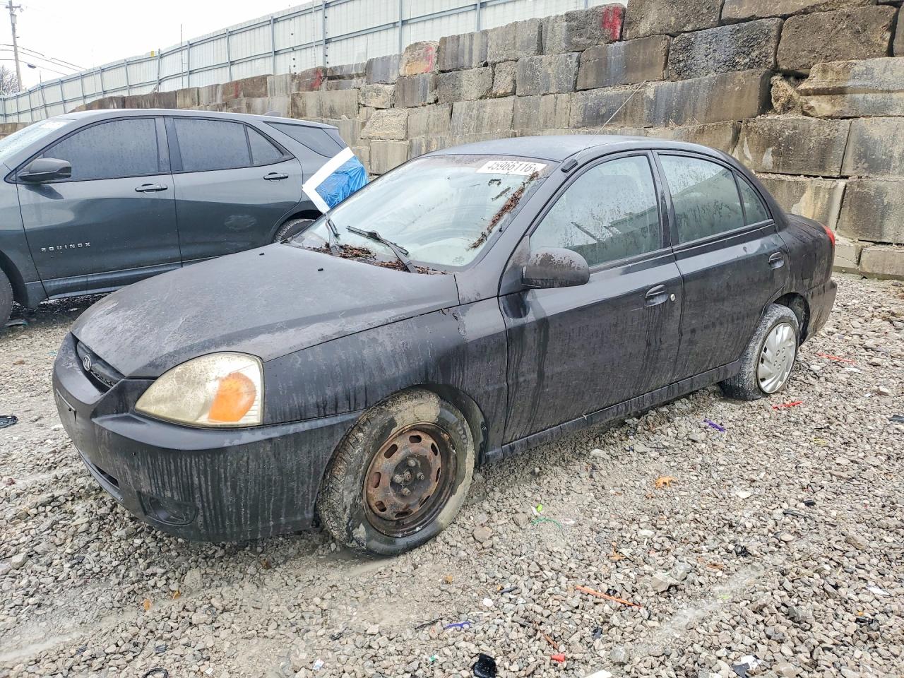2005 Kia Rio VIN KNADC125356399947 photo 1