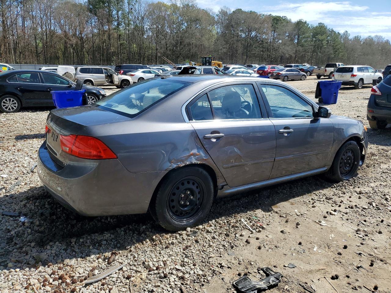 2009 Kia Optima VIN KNAGE228895316449 photo 3