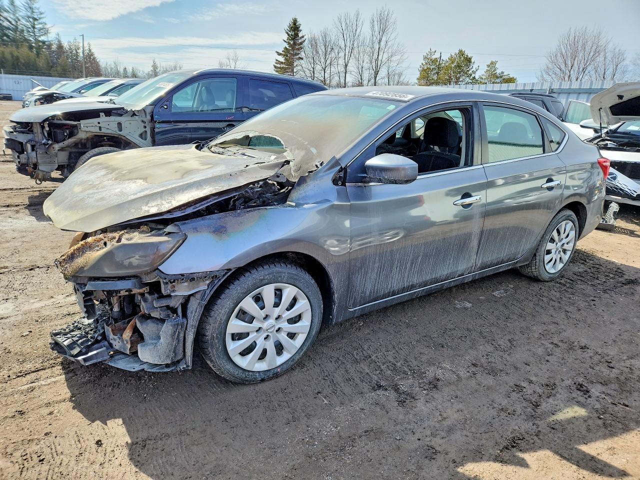 2017 NISS Sentra VIN 3N1AB7AP6HL690969 photo 1