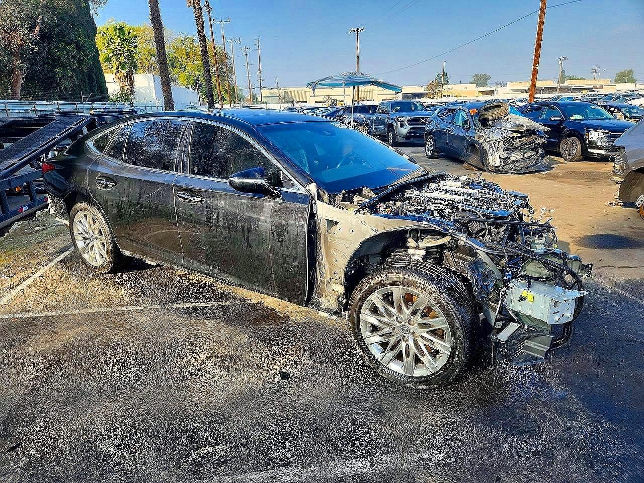 2022 Lexus Ls500 VIN JTHD51FF2N5017556 photo 4