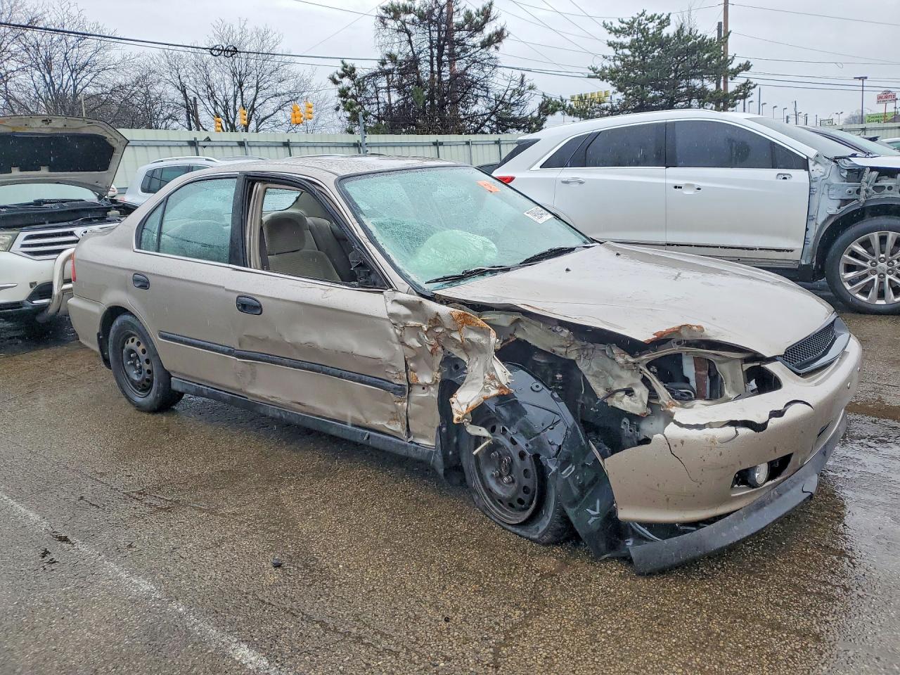 2000 Honda Civic VIN 1HGEJ6578YL034792 photo 4