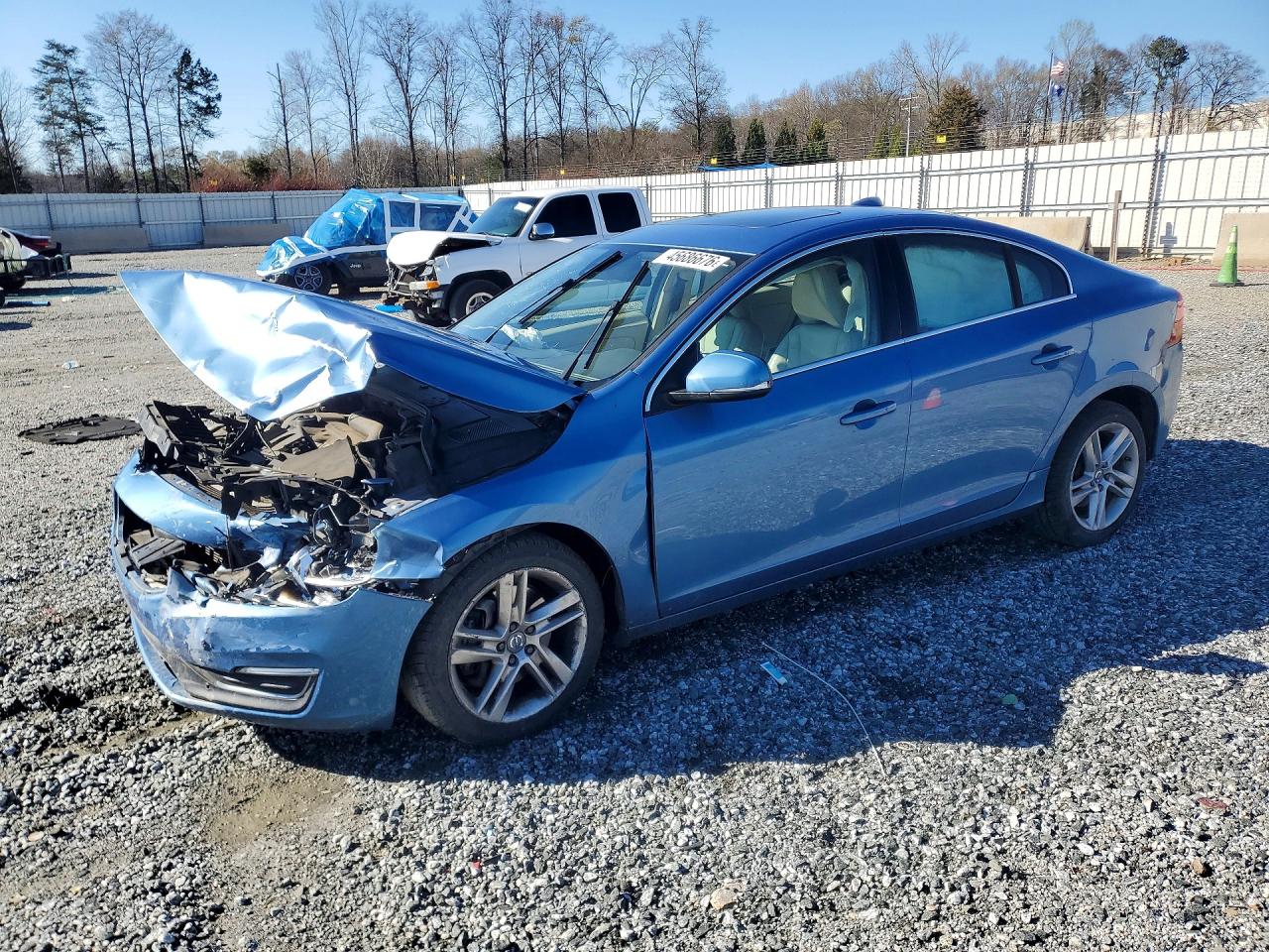 2014 Volv S60 VIN YV1612FSXE1291436 photo 1