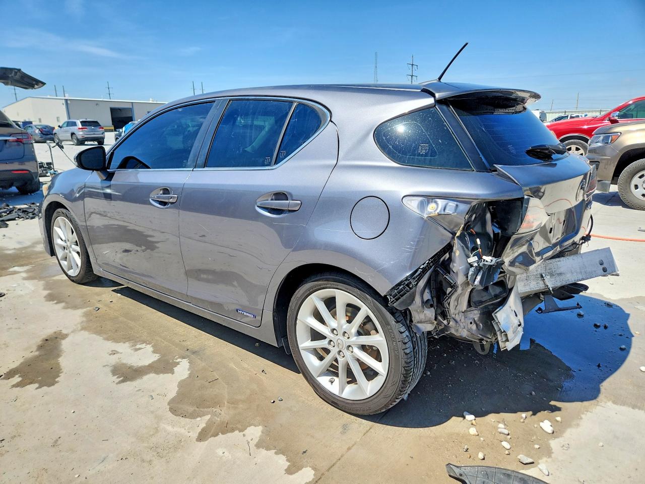 2013 Lexus Ct 200 VIN JTHKD5BH6D2171339 photo 2