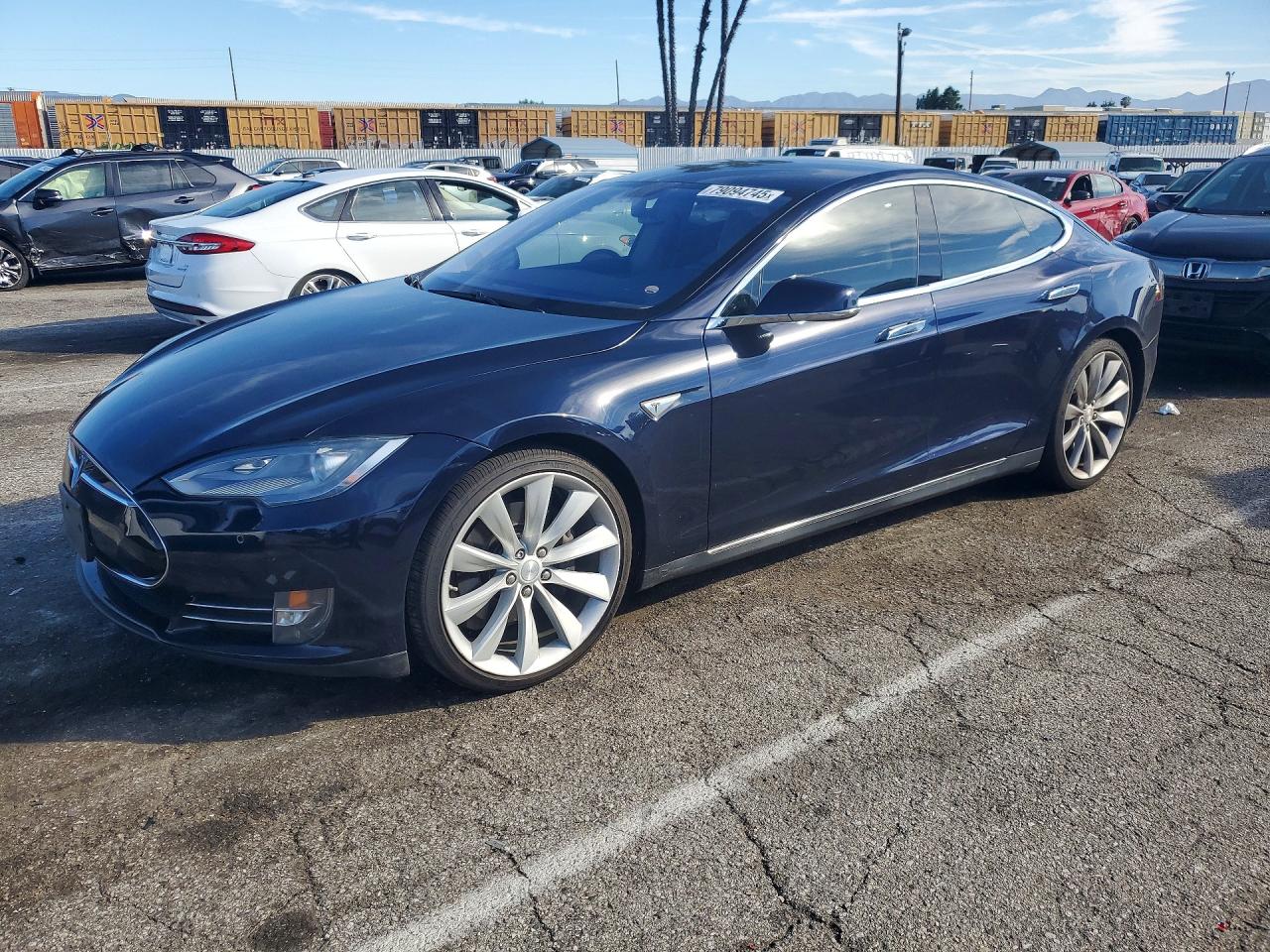 2014 Tesla Model s VIN 5YJSA1H18EFP36881 photo 1