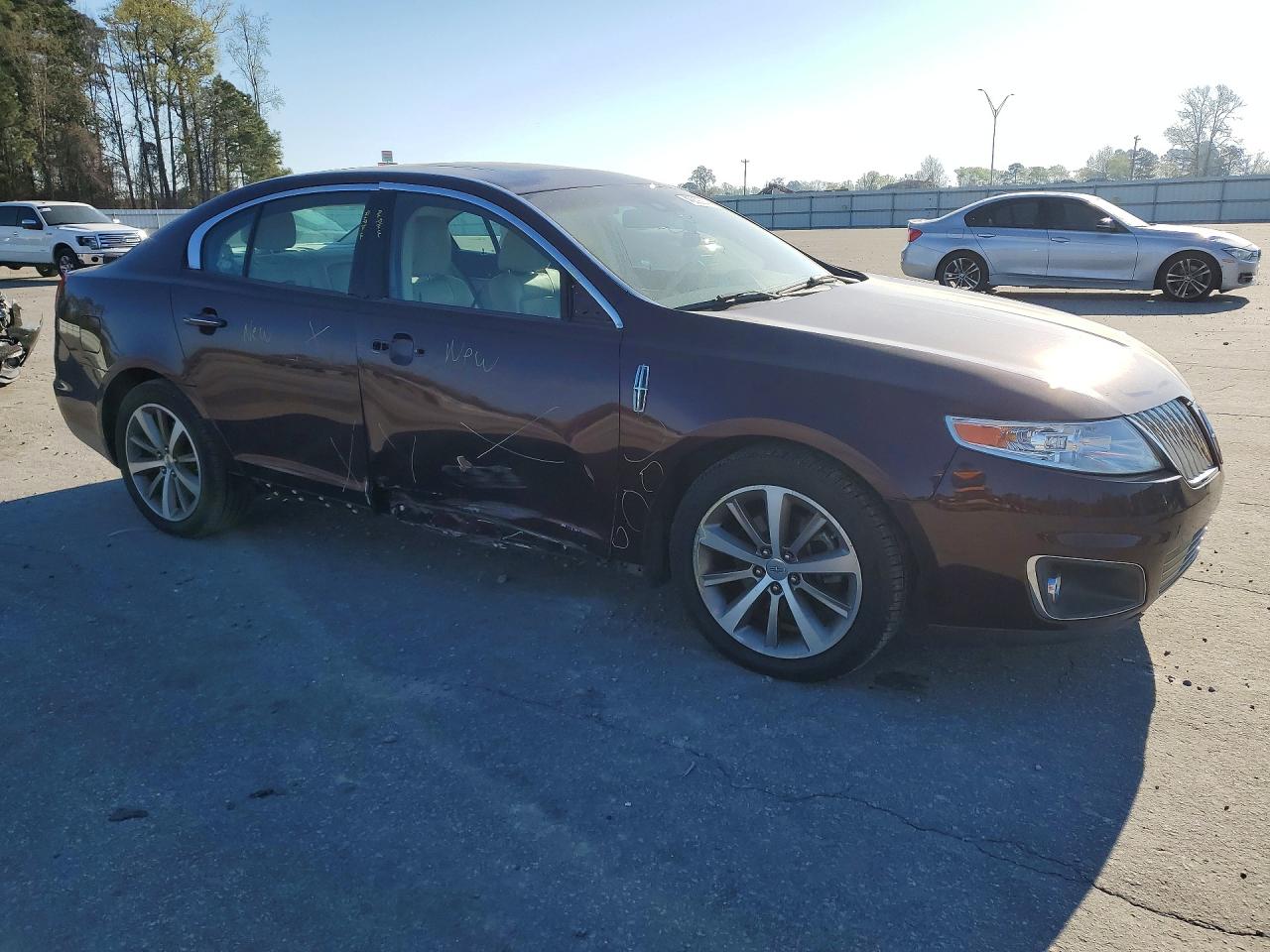 2011 LINCOLN Mks VIN 1LNHL9DR4BG608343 photo 4