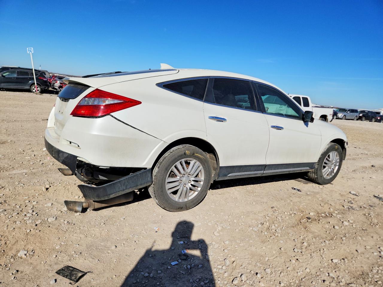 2013 Honda Crosstour VIN 5J6TF3H55DL005044 photo 3