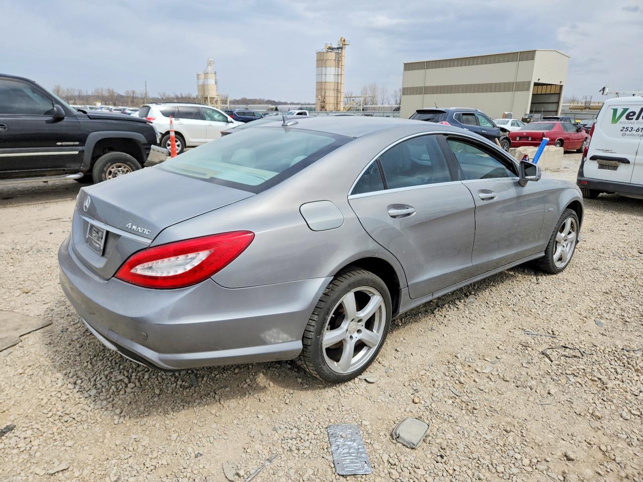 2012 Mercedes-Benz Cls-class VIN WDDLJ9BB3CA034550 photo 3