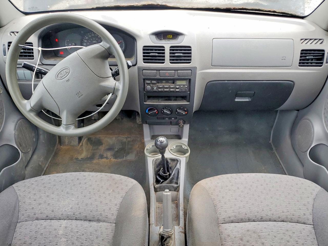 2005 Kia Rio VIN KNADC125356399947 photo 8