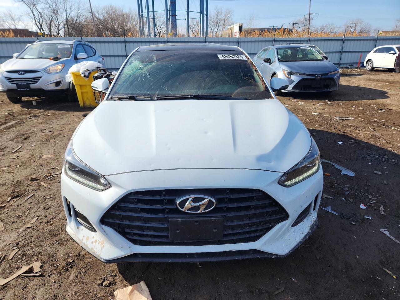 2019 HYUNDAI Veloster VIN KMHTG6AF6KU008545 photo 5