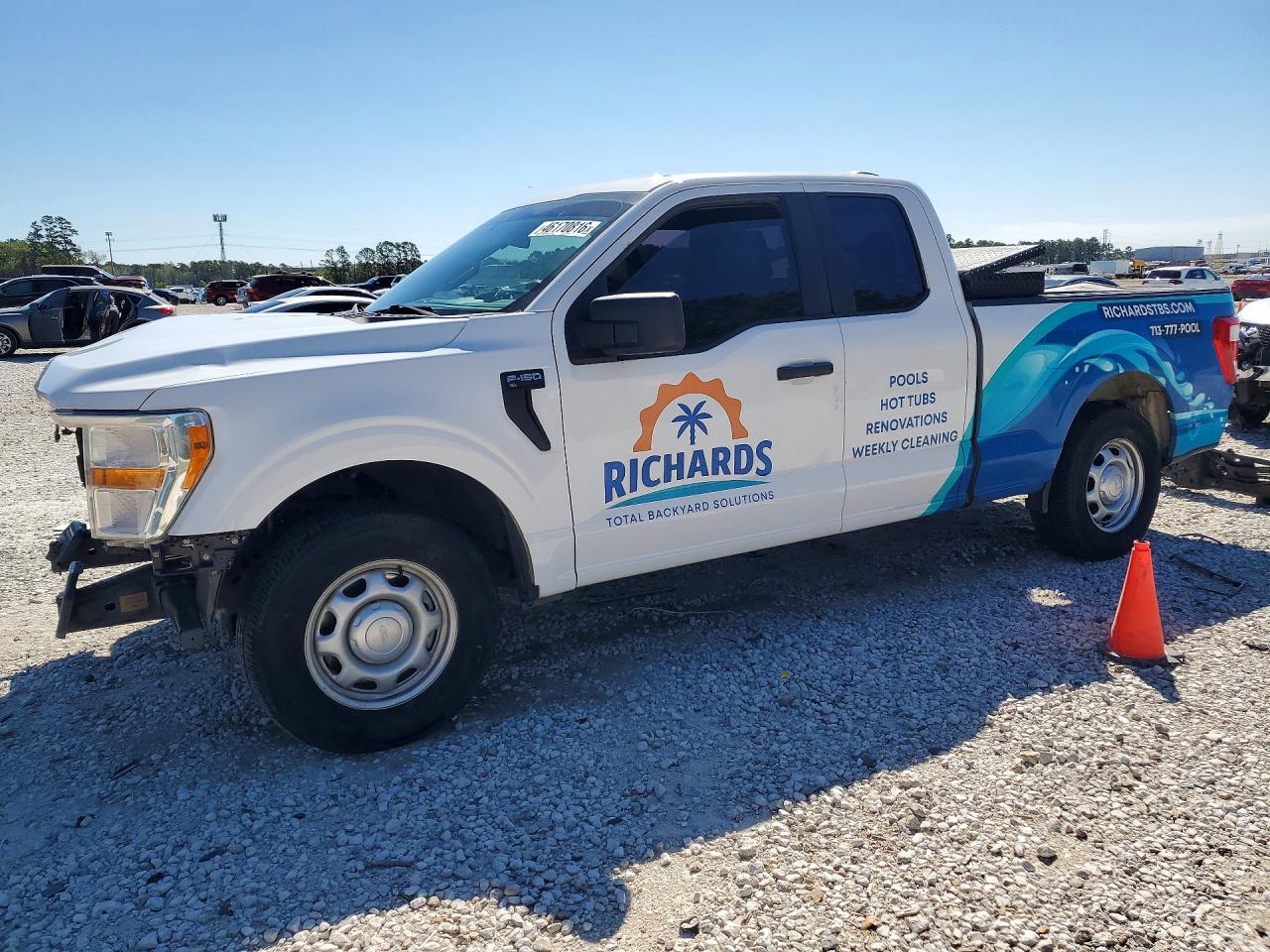 2022 Ford F150 VIN 1FTEX1CB0NKD61986 photo 1