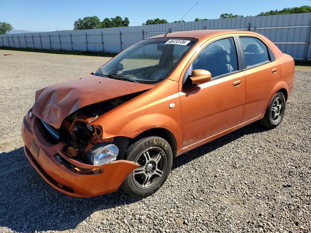 2005 Chevrolet Aveo VIN KL1TD52635B404879 photo 1